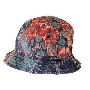 Original CHUCK® Floral Bucket Hat Unisex OS 24" Circum Multicolor 100% Polyester
